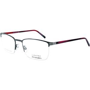 Morel Lightec 30129L Omicron 25 Mens Eyeglass Frame GR09 Dark Gray
